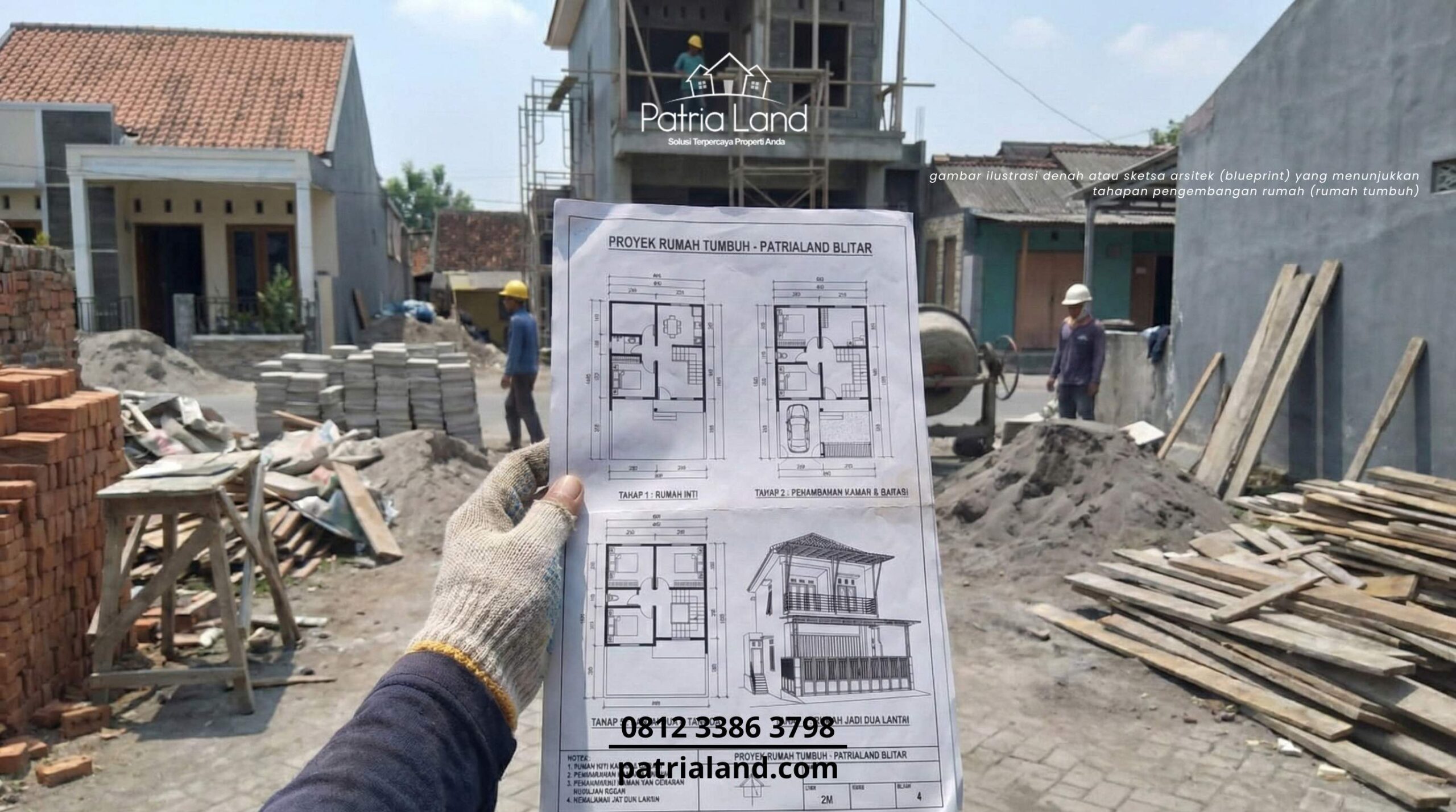 Sketsa masterplan renovasi rumah bertahap agar hasil rapi dan hemat biaya.