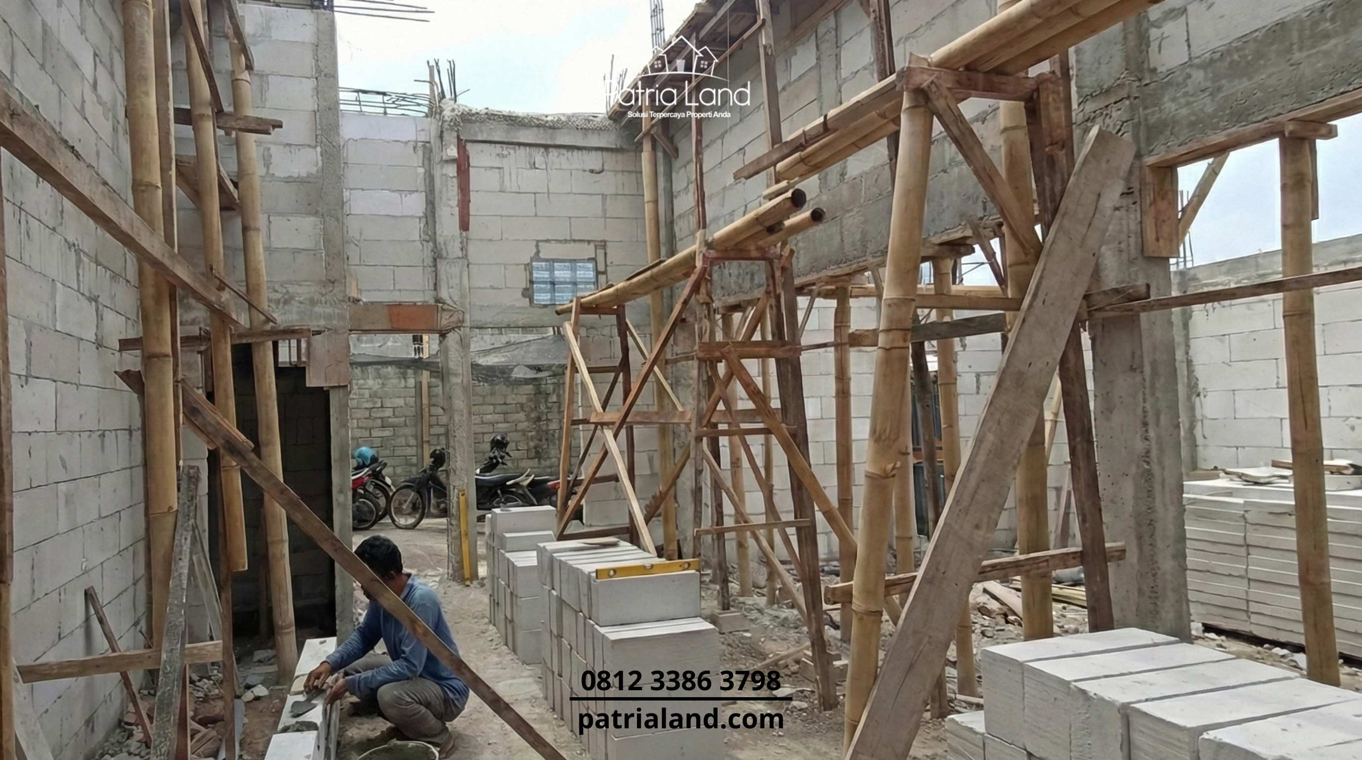 Proses pemasangan bata ringan hebel yang cepat dan hemat biaya