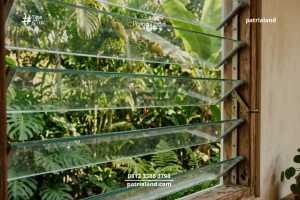 Detail kaca nako sebagai jenis jendela paling underrated untuk sirkulasi udara rumah tropis
