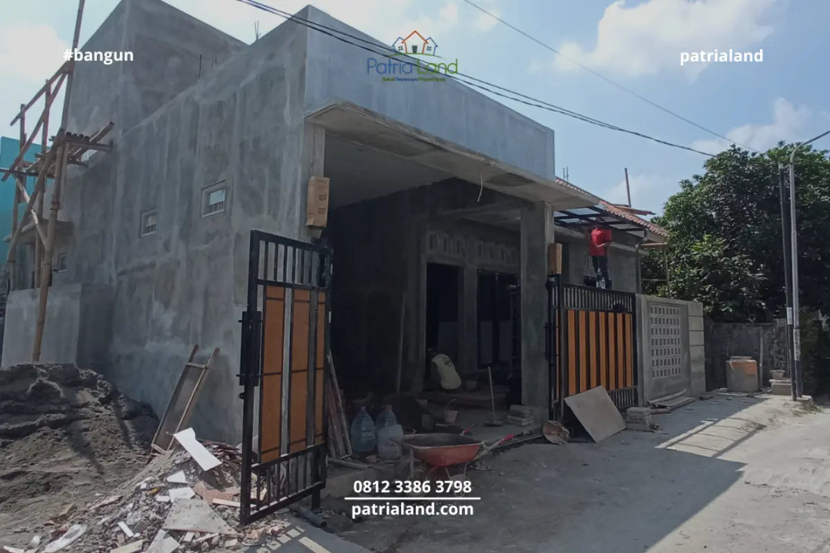 Jasa Bangun Rumah Blitar: Intip Progres Tahap Finishing Hunian Modern Pak Khasbi