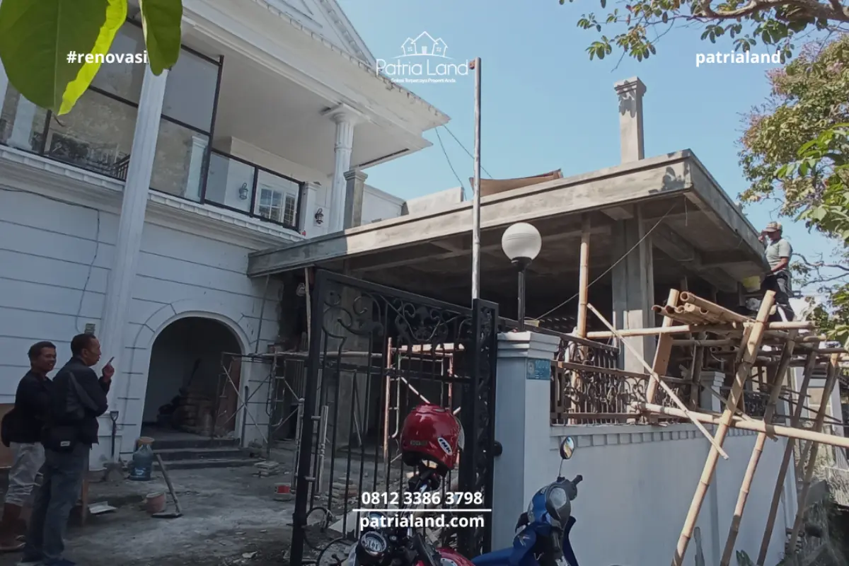 Hasil makeover ruangan yang estetis dan presisi oleh PatriaLand.