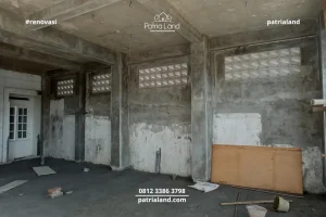 Layanan jasa renovasi rumah blitar oleh tim profesional PatriaLand.