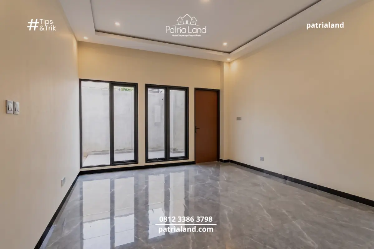 Mengusir Kesan Sempit dengan Kemewahan Lantai Granit Tile Abu-Abu Glossy